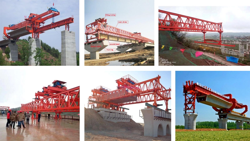 Professional Double Truss High Quality 300t Highway Bridge Girder Launcher