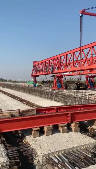 Grue à portique de construction de pont de grande capacité de 100 tonnes à vendre